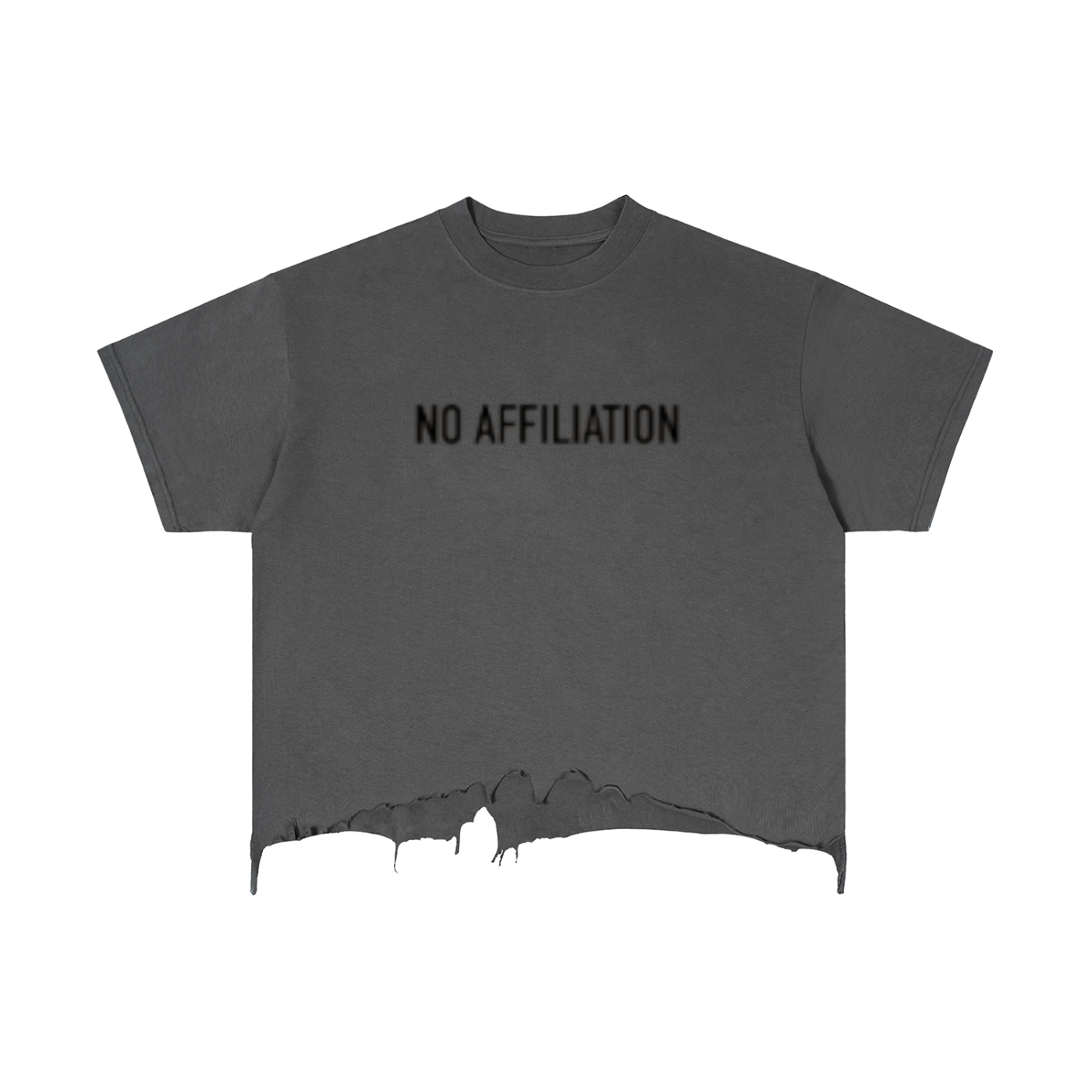 Eyes On Me - Washed Boxy Distressed Tee
