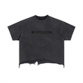Eyes On Me - Washed Boxy Distressed Tee