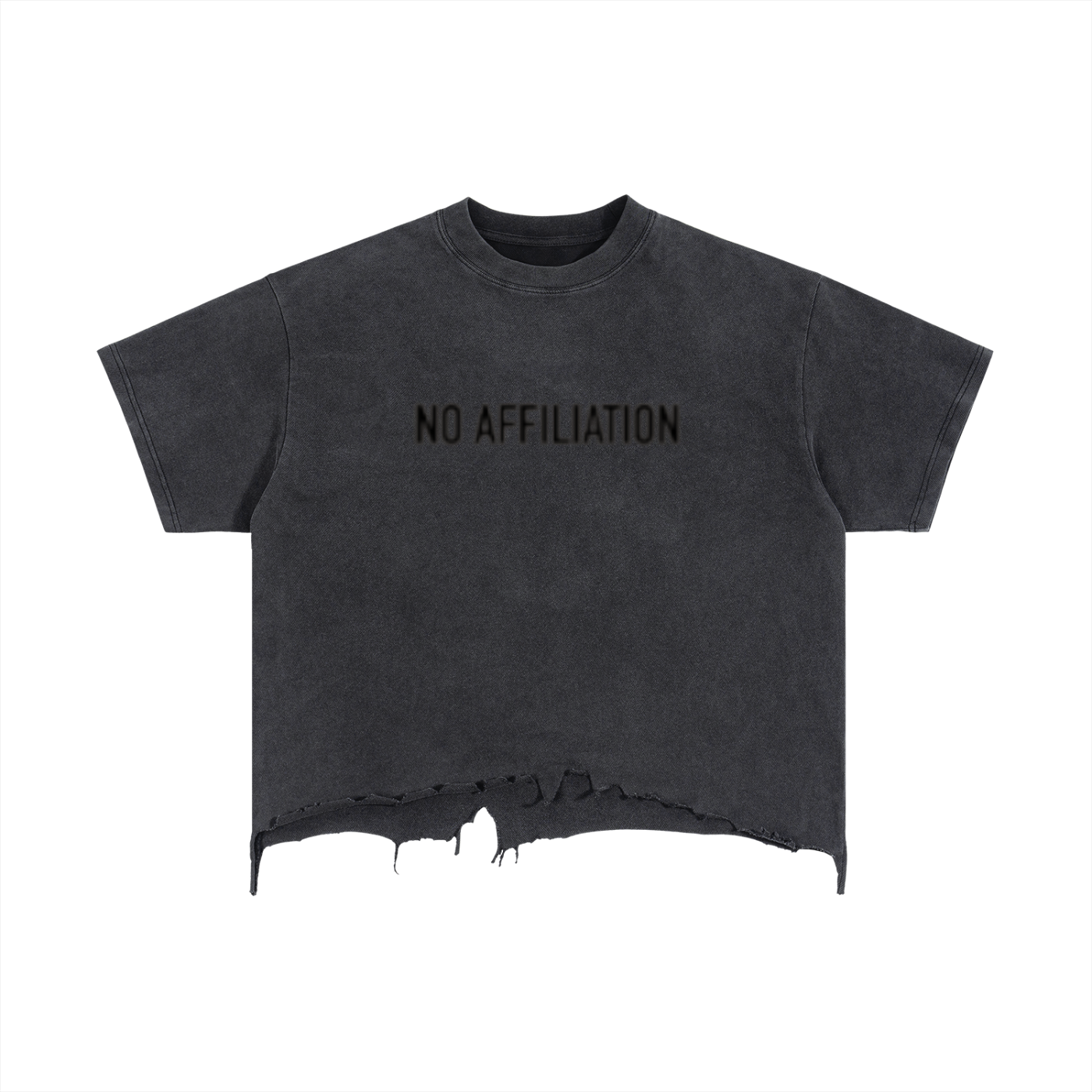 Eyes On Me - Washed Boxy Distressed Tee