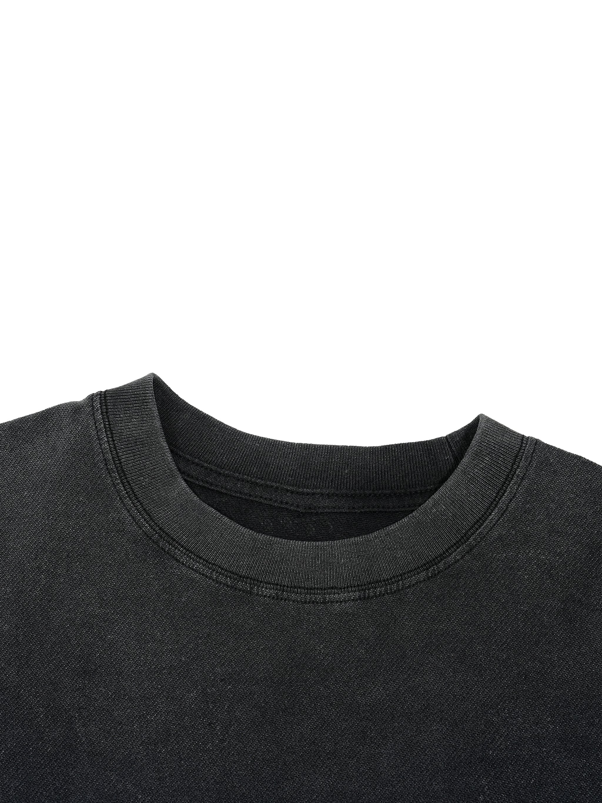 Eyes On Me - Washed Boxy Distressed Tee